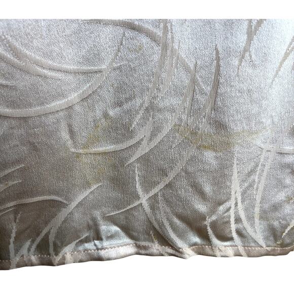 Francesca of Damon Midi Shift Dress Women Size 8 100% Silk Vintage Beaded - Picture 8 of 13